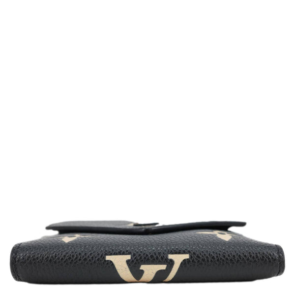 LOUIS VUITTON Victoria Monogram Empreinte Leather Wallet Bicolor
