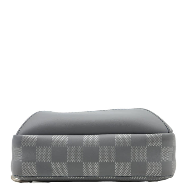 LOUIS VUITTON Avenue Sling Damier Infini Leather Backpack Bag Grey