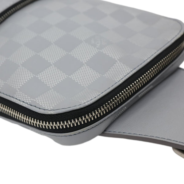 LOUIS VUITTON Avenue Sling Damier Infini Leather Backpack Bag Grey