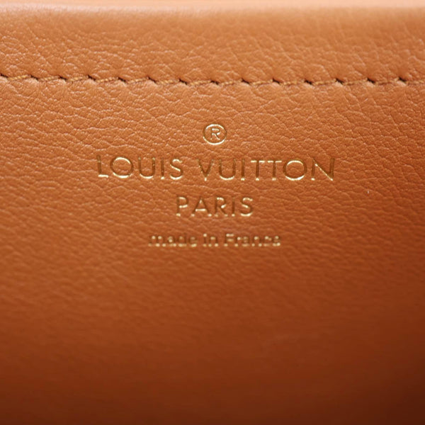 LOUIS VUITTON Marceau Monogram Canvas Chain Shoulder Bag Caramel