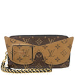 LOUIS VUITTON Shades Reverse Monogram Canvas Zippy Wallet Brown