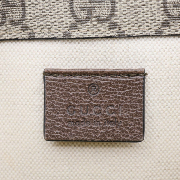GUCCI Neo Vintage GG Supreme Canvas Waist Bag Beige 493930