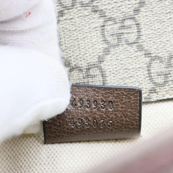 GUCCI Neo Vintage GG Supreme Canvas Waist Bag Beige 493930