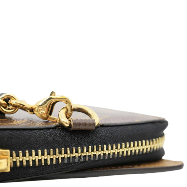 LOUIS VUITTON Shades Reverse Monogram Canvas Zippy Wallet Brown