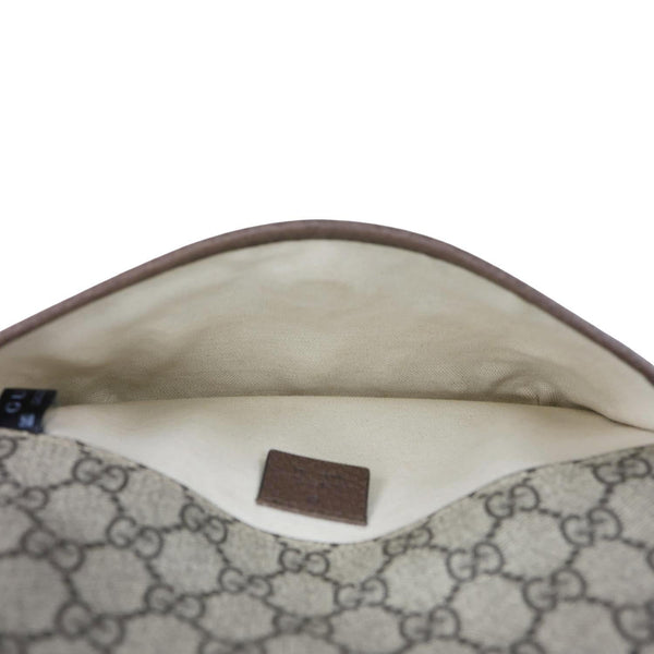 GUCCI Neo Vintage GG Supreme Canvas Waist Bag Beige 493930