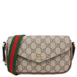 GUCCI Ophidia Envelope Mini GG Supreme Canvas Shoulder Bag Beige 764961