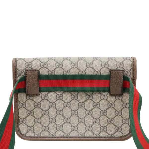 GUCCI Neo Vintage GG Supreme Canvas Waist Bag Beige 493930