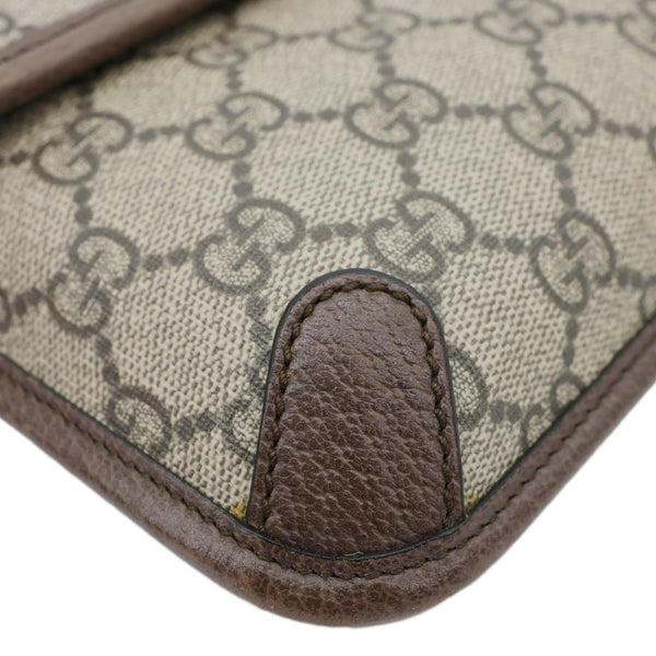 GUCCI Neo Vintage GG Supreme Canvas Waist Bag Beige 493930