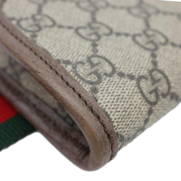 GUCCI Neo Vintage GG Supreme Canvas Waist Bag Beige 493930