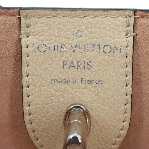 LOUIS VUITTON Lockme Cabas Leather Tote Bag Bicolor