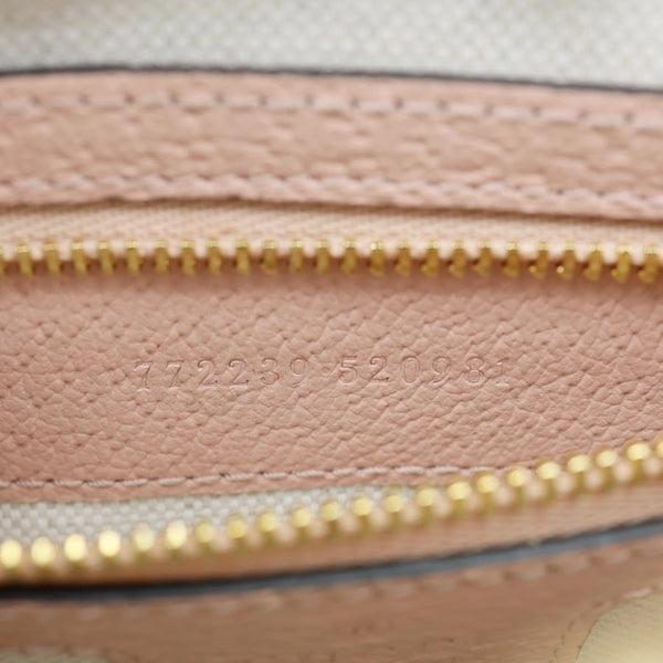 GUCCI Ophidia GG Supreme Canvas Shoulder Bag Pink 772239