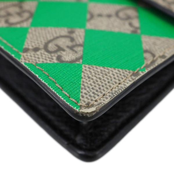 GUCCI Dionysus Centum Super Mini GG Supreme Canvas Shoulder Bag Green 476432