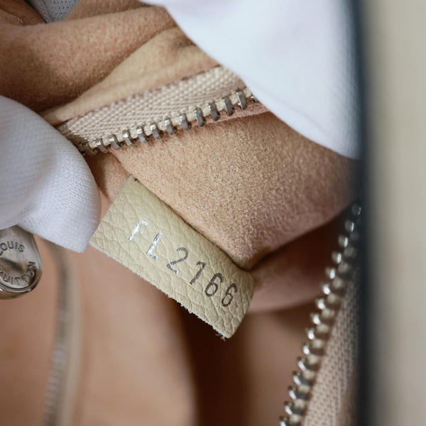 LOUIS VUITTON Lockme Cabas Leather Tote Bag Bicolor