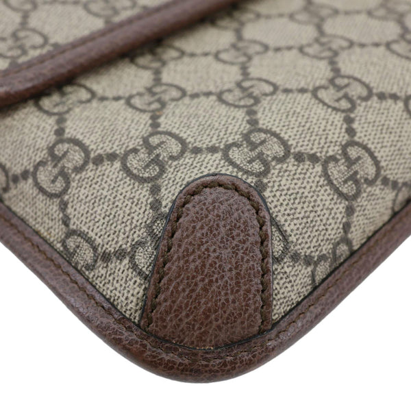 GUCCI Neo Vintage GG Supreme Canvas Waist Bag Beige 493930