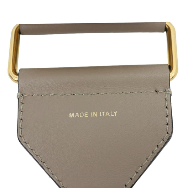 FENDI Strap You FF  Canvas Shoulder Strap Yellow