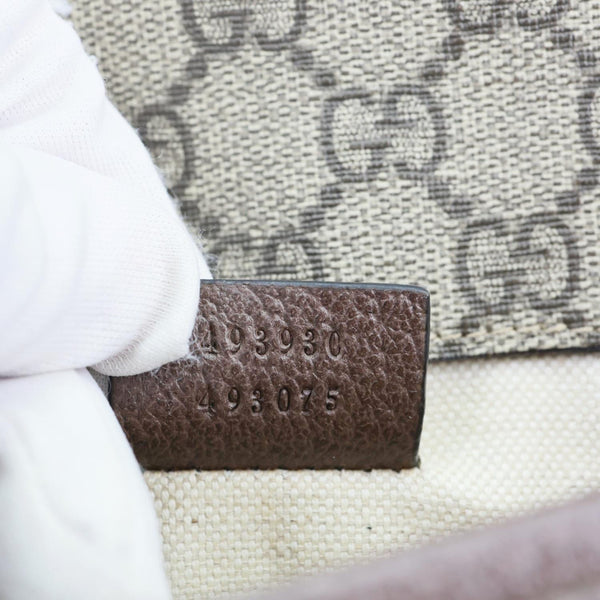 GUCCI Neo Vintage GG Supreme Canvas Waist Bag Beige 493930