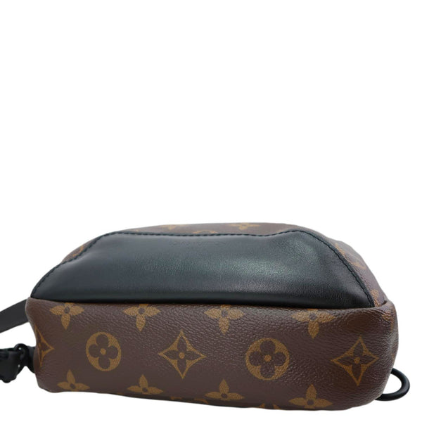 LOUIS VUITTON Avenue Sling Monogram Macassar Canvas Crossbody Bag Brown
