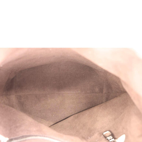 LOUIS VUITTON Babylone BB Mahina Leather Chain Shoulder Bag Galet