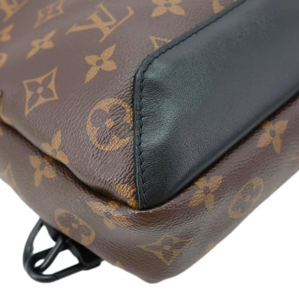 LOUIS VUITTON Avenue Sling Monogram Macassar Canvas Crossbody Bag Brown