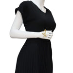 LOUIS VUITTON LV Initiales Key Holder Bag Charm Gold