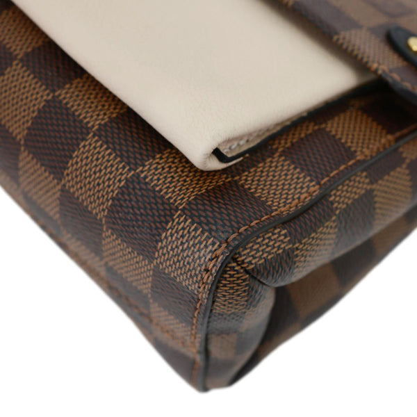 LOUIS VUITTON Vavin PM Damier Ebene Crossbody Bag Cream