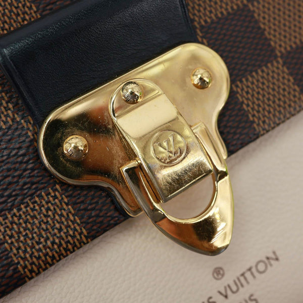 LOUIS VUITTON Vavin PM Damier Ebene Crossbody Bag Cream
