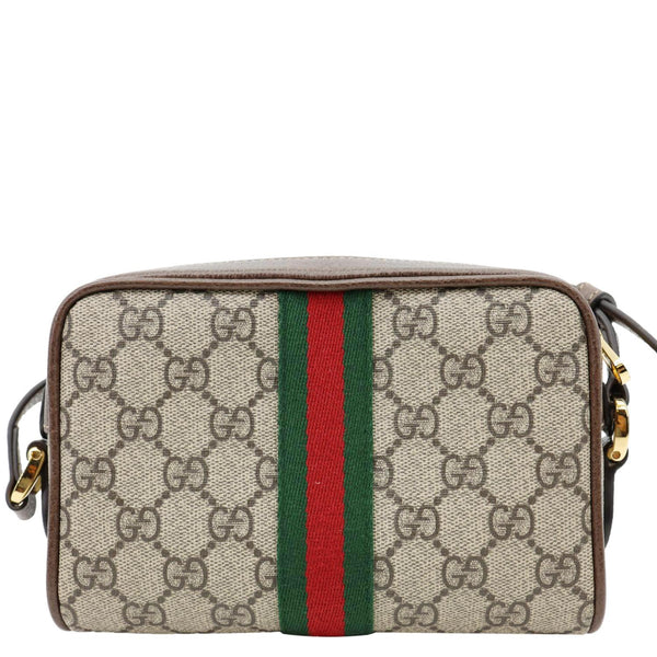 GUCCI Ophidia Mini GG Supreme Crossbody Bag Beige 517350