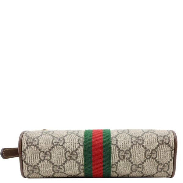 GUCCI Ophidia Mini GG Supreme Crossbody Bag Beige 517350