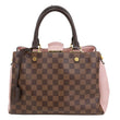 LOUIS VUITTON Brittany Damier Ebene Shoulder Bag Rose Ballerine