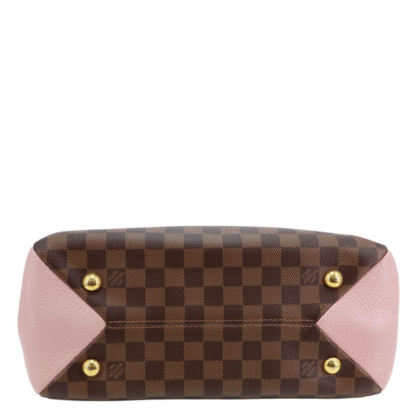 LOUIS VUITTON Brittany Damier Ebene Shoulder Bag Rose Ballerine