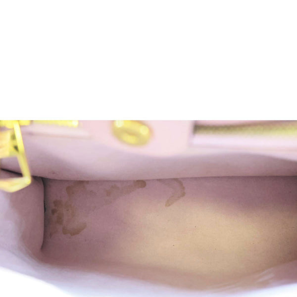 LOUIS VUITTON Brittany Damier Ebene Shoulder Bag Rose Ballerine