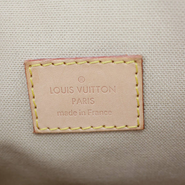 LOUIS VUITTON Figheri GM Damier Azur Shoulder Bag White