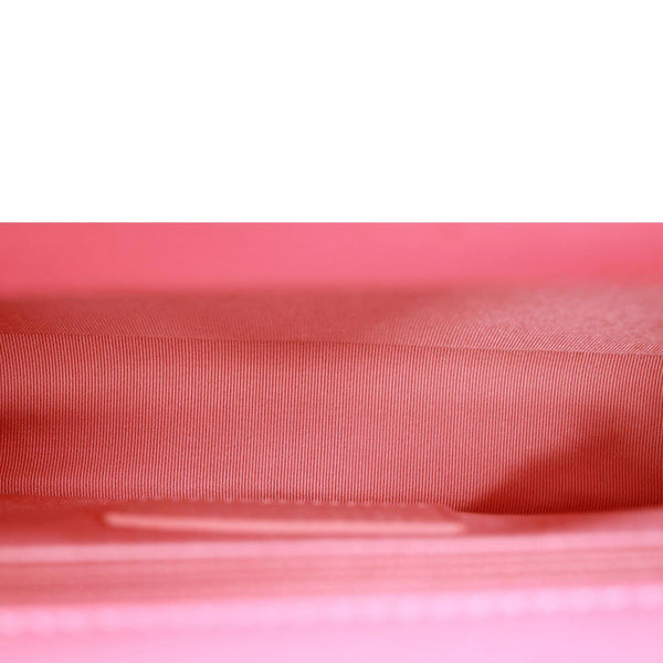 CHANEL My Everything Flap Small Quilted Caviar Leather Shoulder Bag Pink