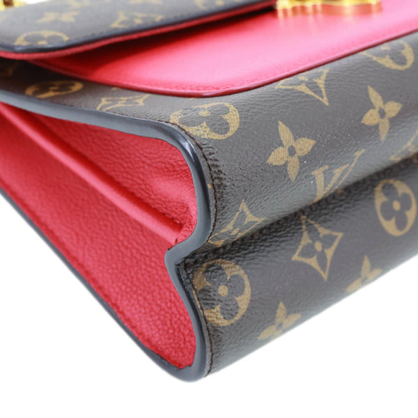LOUIS VUITTON Victoire Monogram Canvas Shoulder Crossbody Bag Cherry