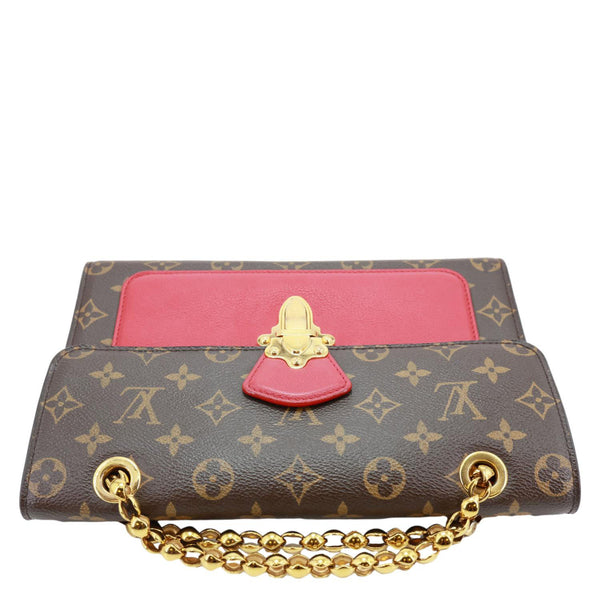 LOUIS VUITTON Victoire Monogram Canvas Shoulder Crossbody Bag Cherry