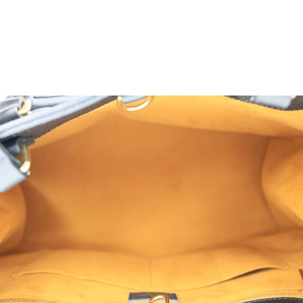 LOUIS VUITTON Onthego GM Giant Monogram Empreinte Shoulder Bag Black
