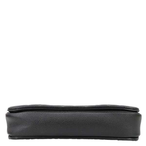 LOUIS VUITTON Metis Pochette Empreinte Leather Crossbody Bag Black