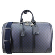 GUCCI GG Supreme Canvas Duffle Bag Navy Blue 724612