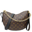 LOUIS VUITTON Cookie BB Monogram Canvas Hobo Bag Brown