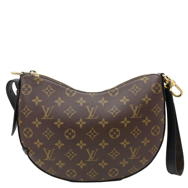 LOUIS VUITTON Cookie BB Monogram Canvas Hobo Bag Brown