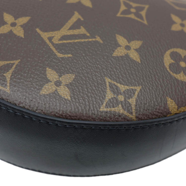 LOUIS VUITTON Cookie BB Monogram Canvas Hobo Bag Brown