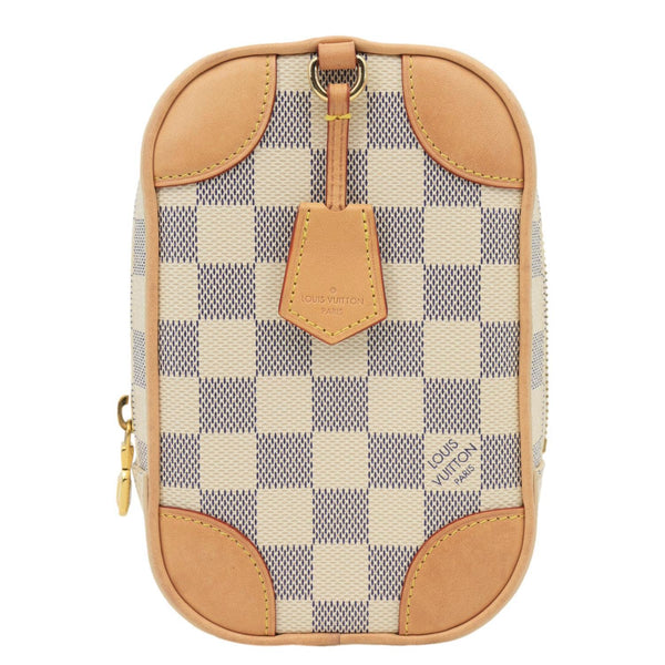 LOUIS VUITTON NeoKapi Damier Azur Shoulder Bag White