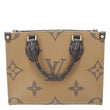 LOUIS VUITTON Onthego PM Giant Monogram Reverse Canvas Shoulder Bag Brown