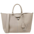 LOUIS VUITTON Pernelle Taurillon Leather Tote Bag Galet