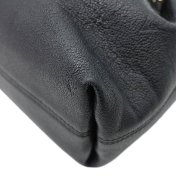 LOUIS VUITTON LV Bundle Monogram Empreinte Leather Shoulder Bag Black