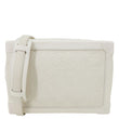 LOUIS VUITTON Solar Ray Soft Trunk Monogram Taurillon Embossed Leather Crossbody Bag White