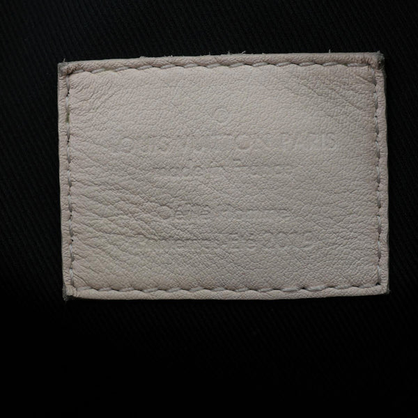 LOUIS VUITTON Solar Ray Soft Trunk Monogram Taurillon Embossed Leather Crossbody Bag White