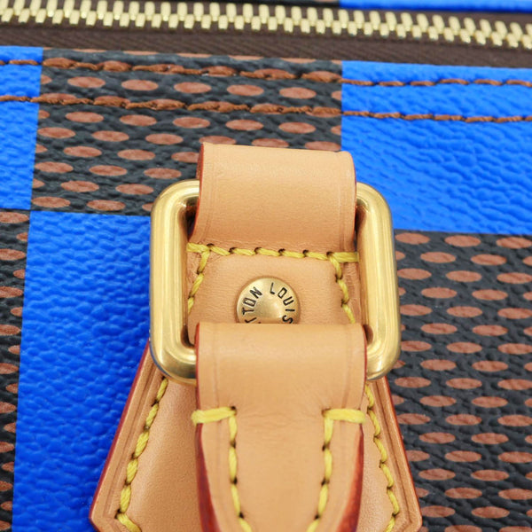 LOUIS VUITTON Speedy 25 Bandouliere Damier Pop Shoulder Bag Blue