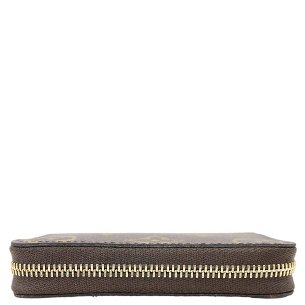 LOUIS VUITTON Monogram Canvas Zippy Coin Purse Brown