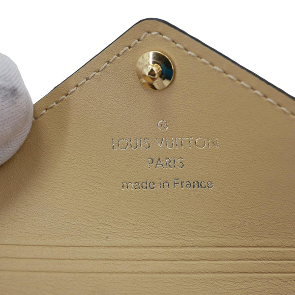 LOUIS VUITTON Kirigami Small Monogram Giant Canvas Pochette Clutch White
